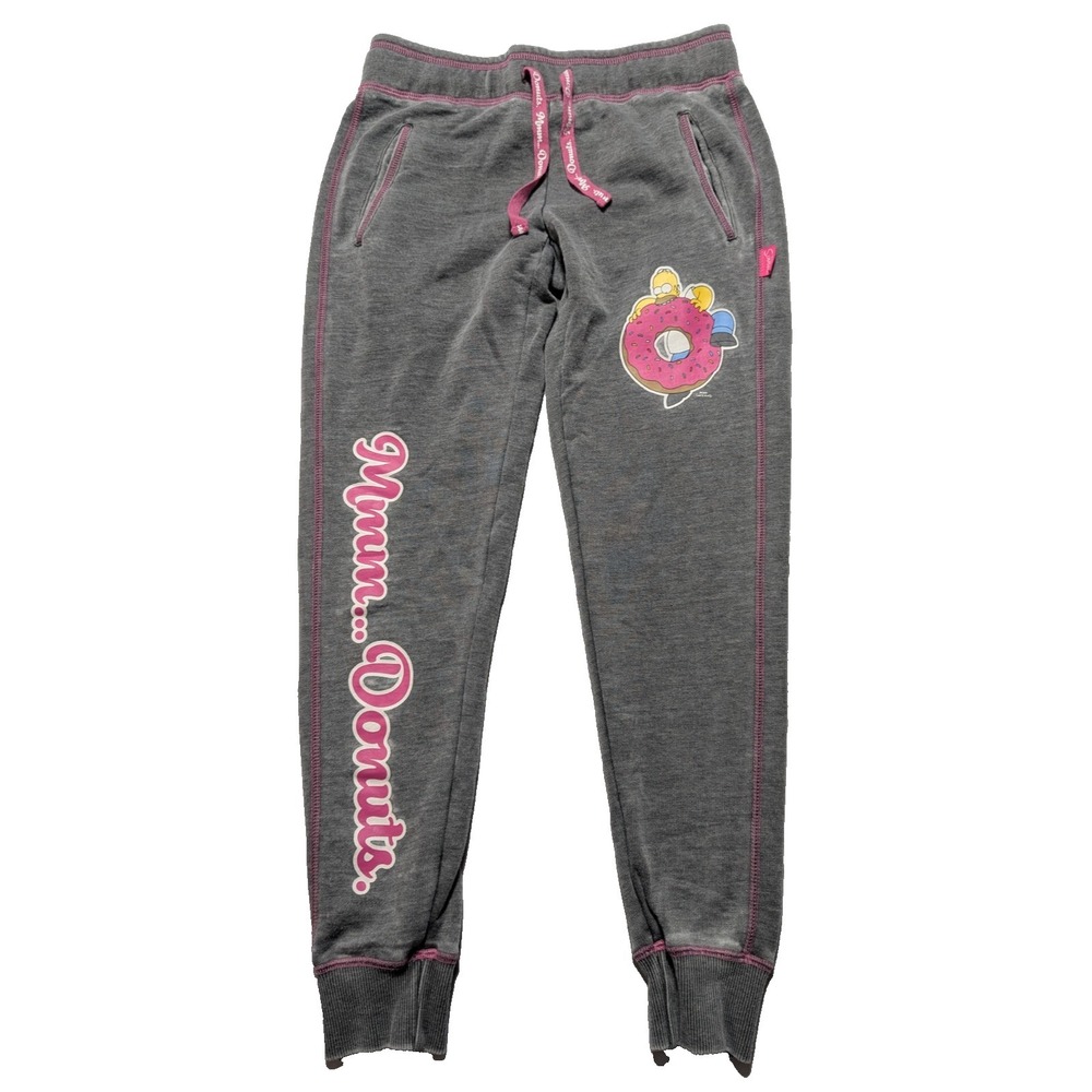 Universal Studios x THE SIMPSONS Mmm...‎ Donuts - Women XS Lounge Jogger Pants